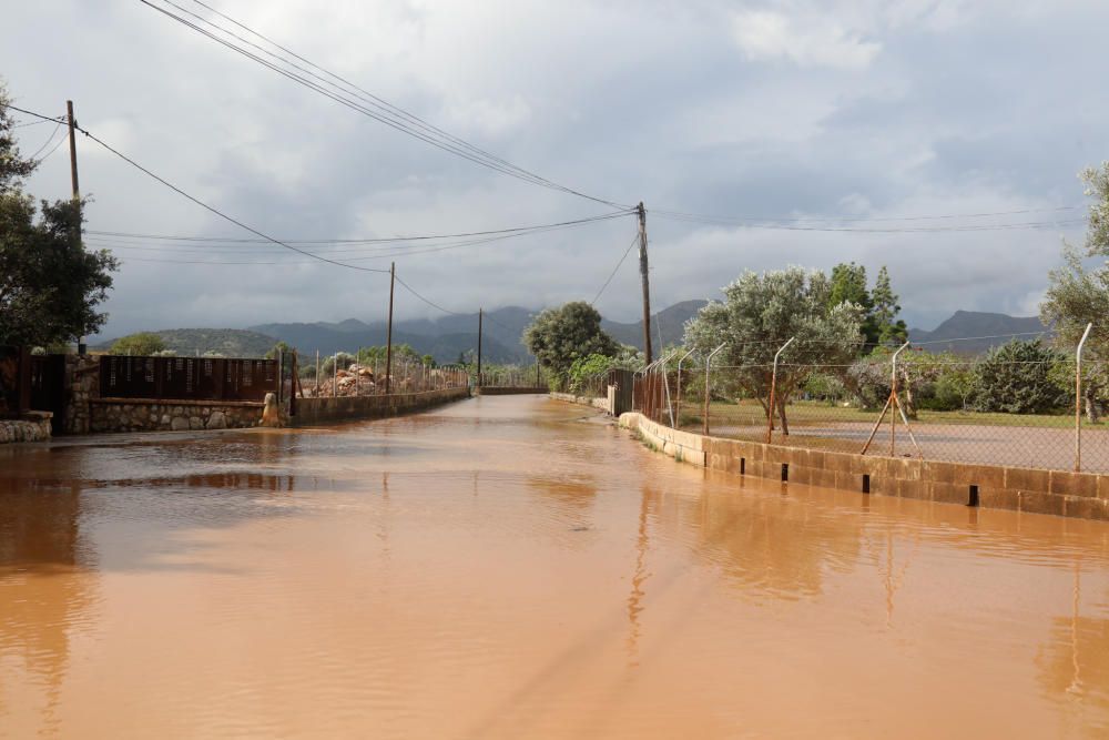 Überschwemmungen im Nordosten von Mallorca