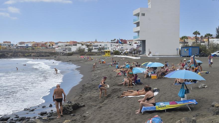 Playa de La Garita, en Telde