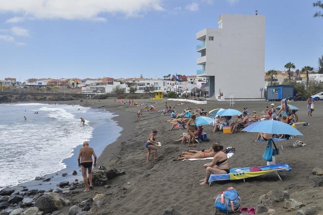 Playa de La Garita, en Telde