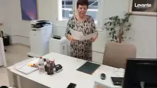 Marisa March, la discreta guardiana de la alcaldía de Gandia se jubila tras más de tres décadas de servicio a la ciudad