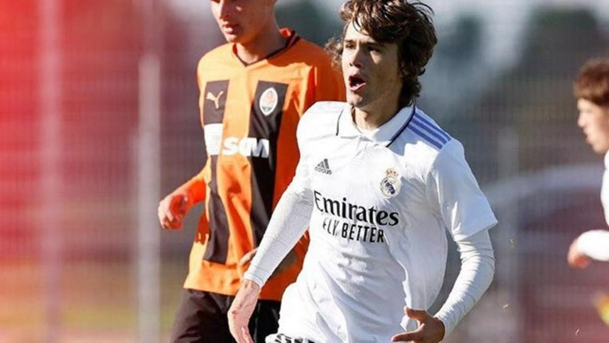 Julen Jon Guerrero, jugador del Real Madrid