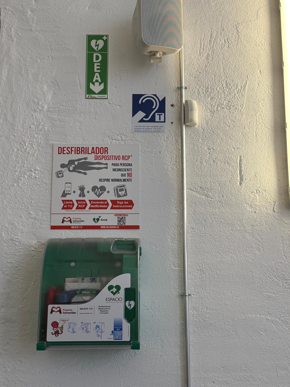 El Hospital Centro Vivo instala un lazo de inducción.