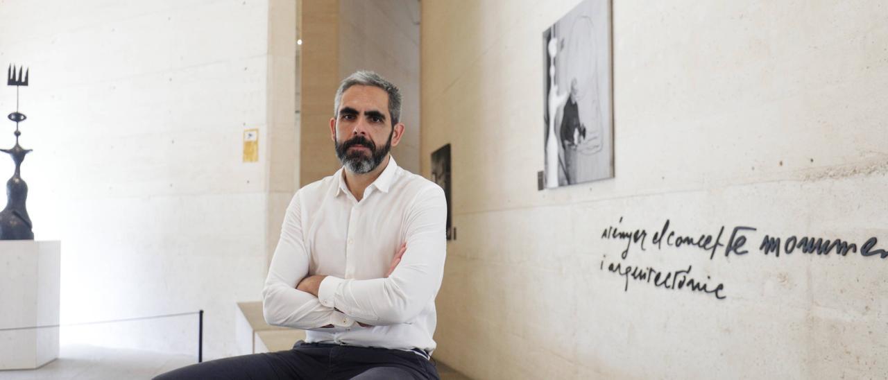 Francisco Copado, director-gerente de la Fundació Pilar i Joan Miró: "Espero ser la persona más idónea para continuar unos años más"