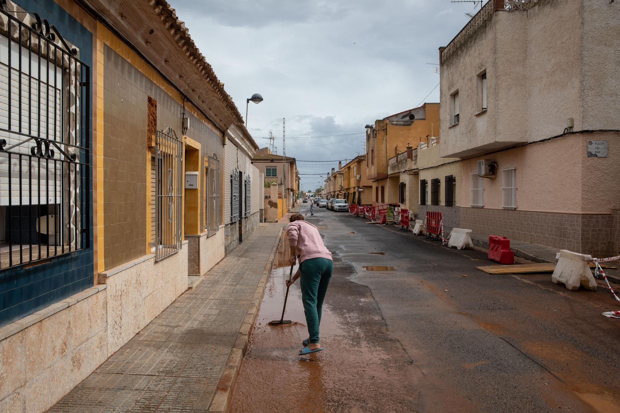 Los efectos de la DANA en Los Alcázares