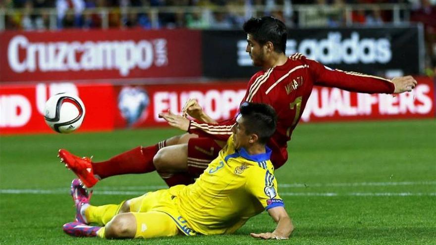 España sufre para superar a Ucrania (1-0)