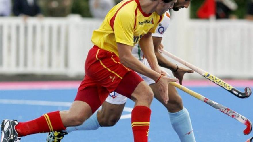 Encuentro amistoso de Hockey Hierba entre la selección española y la de Sudafrica