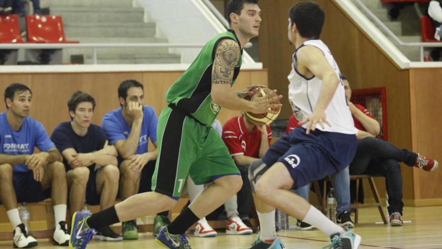 Albert Masllorens, en el partit d&#039;aquesta tarda contra el Collblanc.