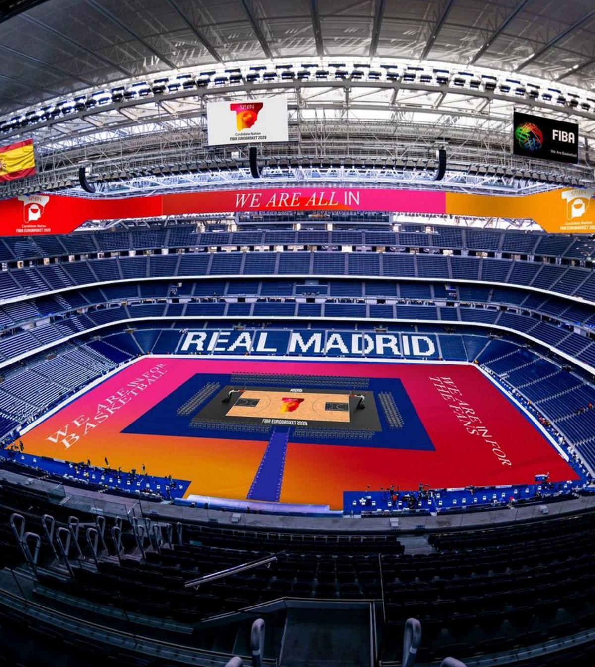 Madrid, seu de l’Eurobasket 2029 Madrid, seu de l’Eurobasket 2029