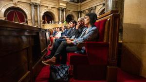 Pleno de constitución del Parlament de Catalunya tras elecciones del 12-M, elección de la Mesa.