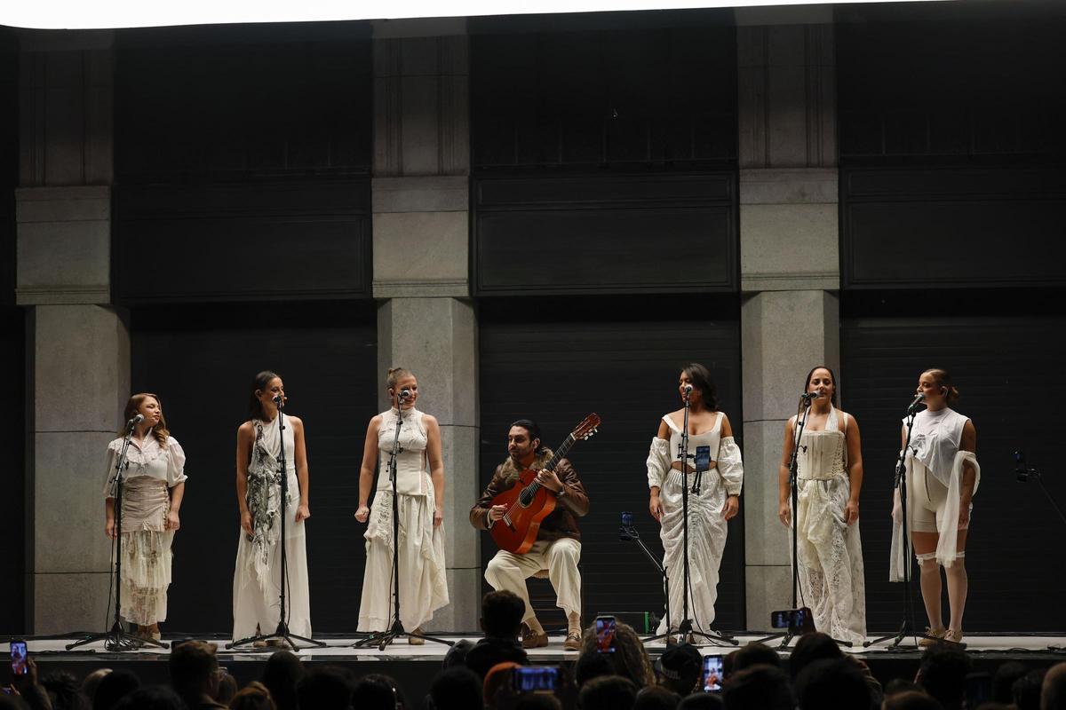Yerai Cortés, en la Puerta del Sol.