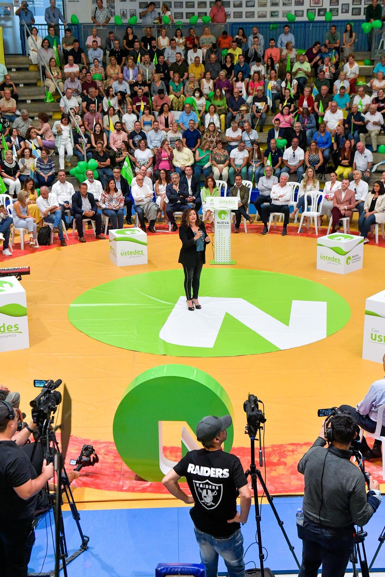 Presentación de candidaturas de Nuevas Canarias a las elecciones del 28M