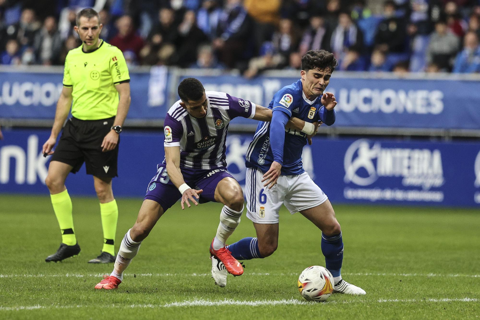 Las mejores imágenes de la victoria del Real Oviedo ante el Valladolid