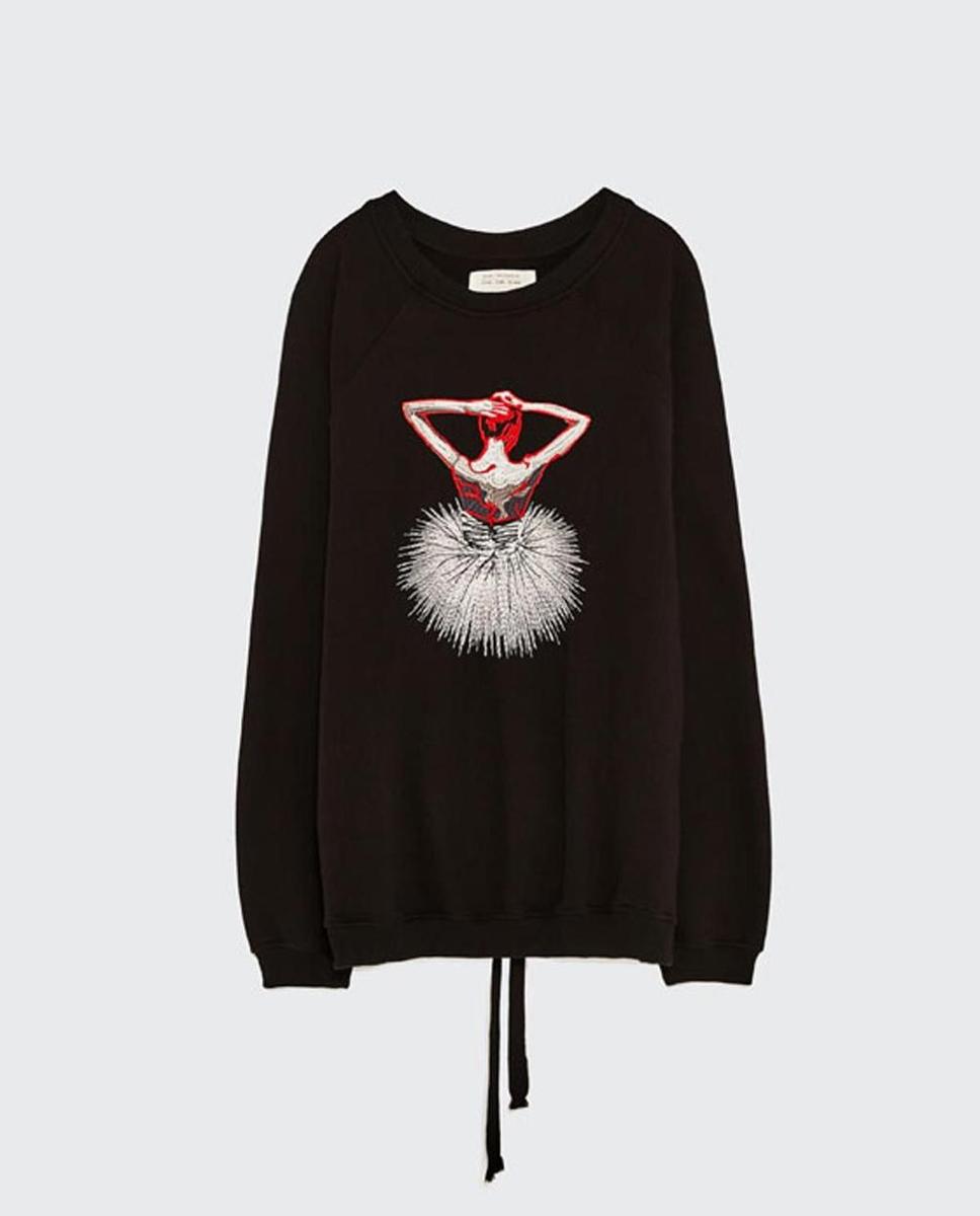 Sudadera ballet zara new arrivals