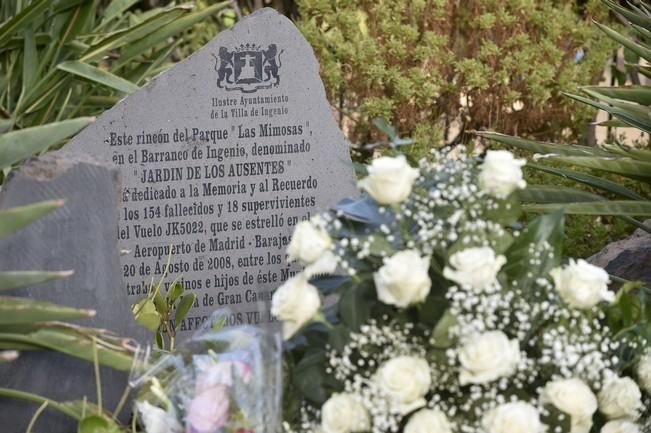 HOMENAJE VICTIMAS AVION AEROPUERTO MADRID BARAJAS