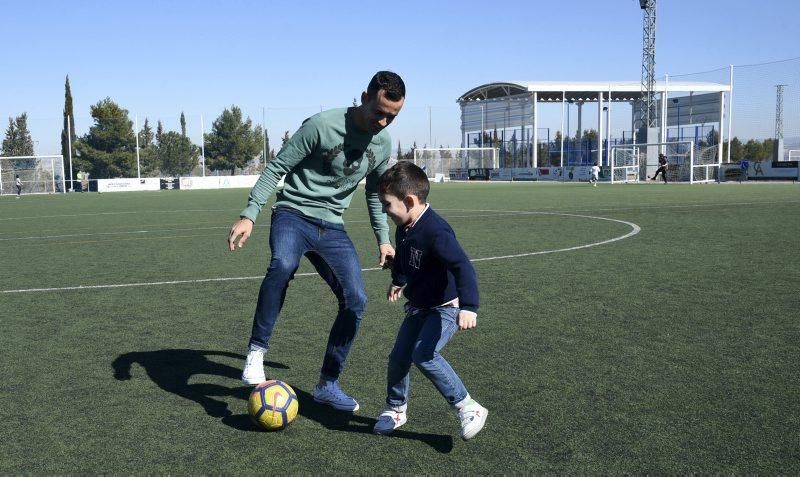 Miguel Linares visita Fuentes de Ebro