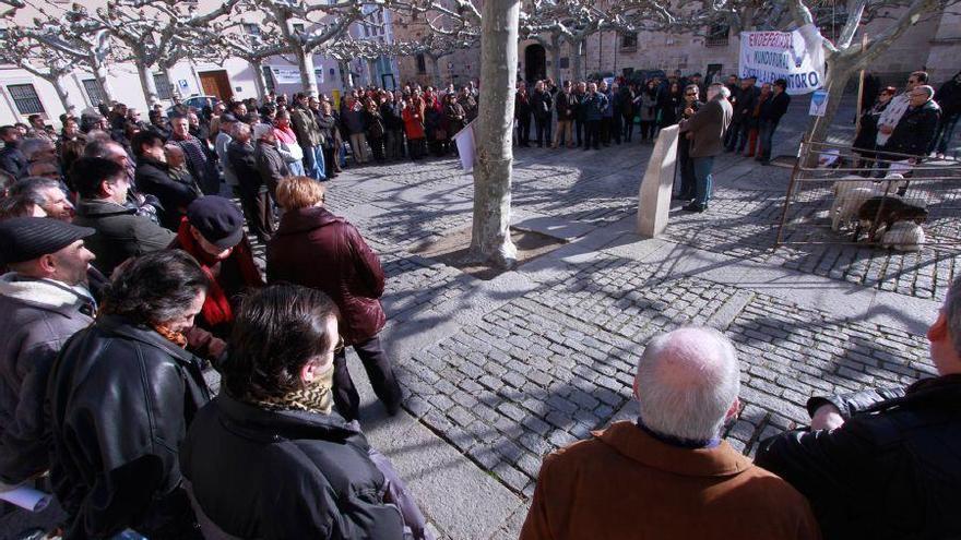 Una manifestación celebrada en Zamora en defensa del mundo rural