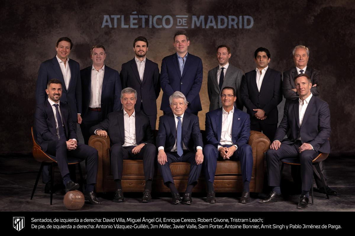 Nuevo consejo de administración del Sporting.