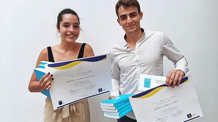 Iryana Morales y Enrique Subiela, ganadores de la primera edición. | | LP/DLP