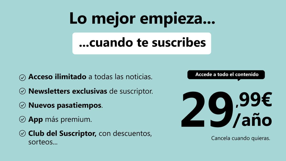 Con esta nueva oferta, podrás ser suscriptor de Diario de Mallorca por solo 29,99 euros al año.