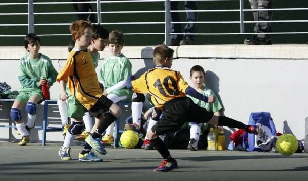 FÚTBOL SALA: La Almozara CP-Josefa Amar y Borbo (serie primera benjamín) / La Almozara-Recarte y Ornat (primera alevín)  / Santo Domingo-Hermanos (serie segundo alevín)