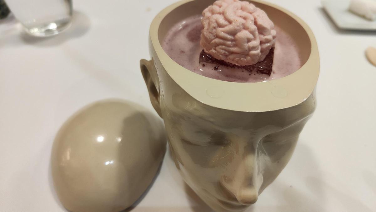 Un cóctel con cerebro de la coctelería Paradiso.