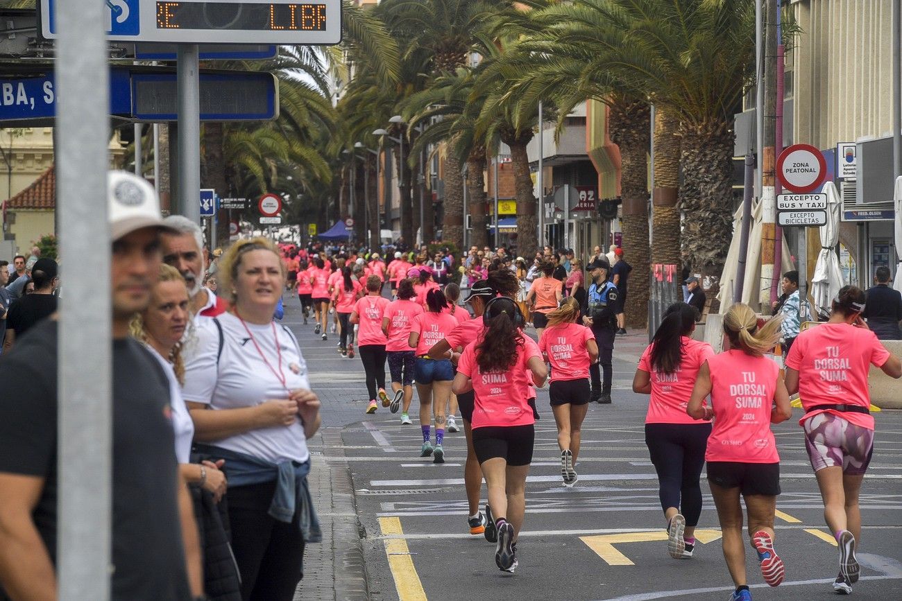 La 'Marea Rosa' de la Carrera de la Mujer de Las Palmas de Gran Canaria, en imágenes