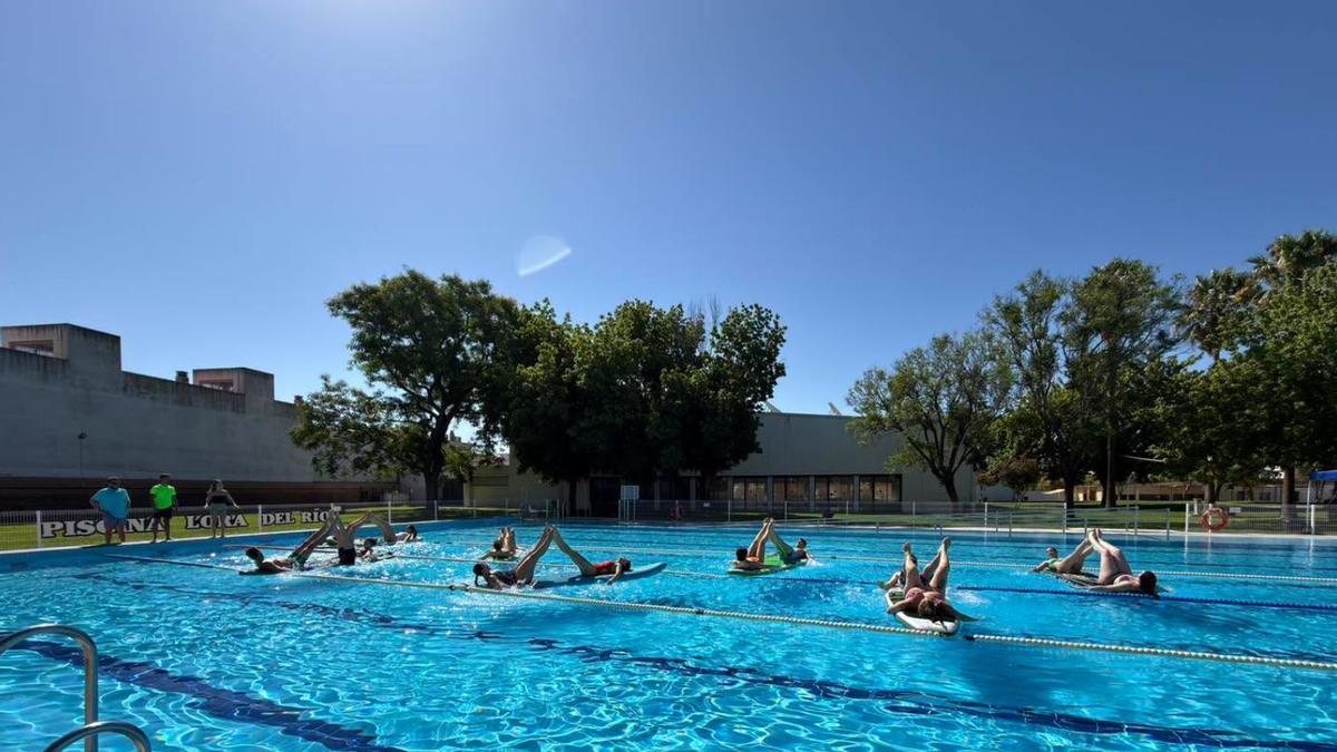 Piscina municipal de Lora del Río, en Sevilla