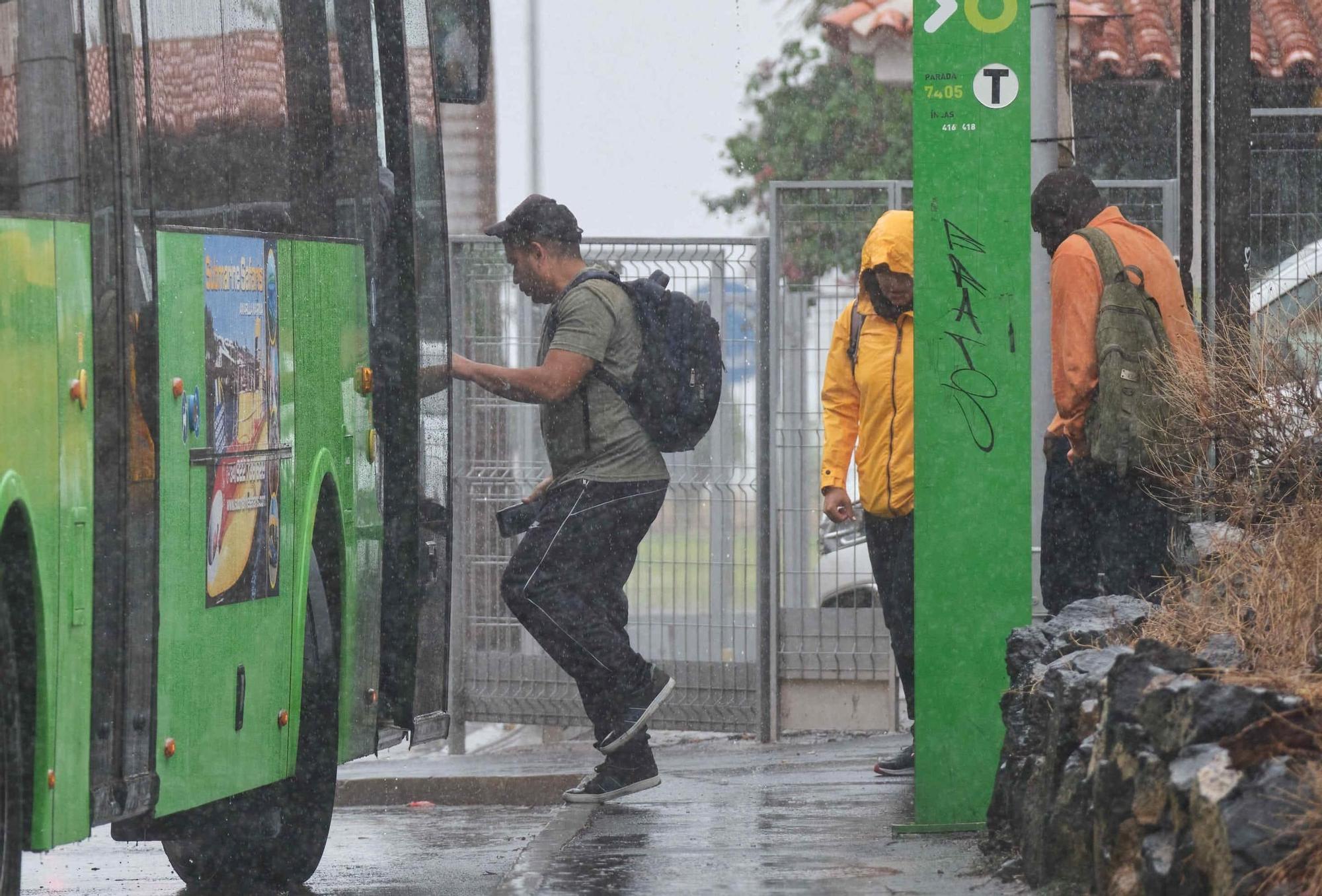 Día de lluvia en Valle San Lorenzo (Tenerife)