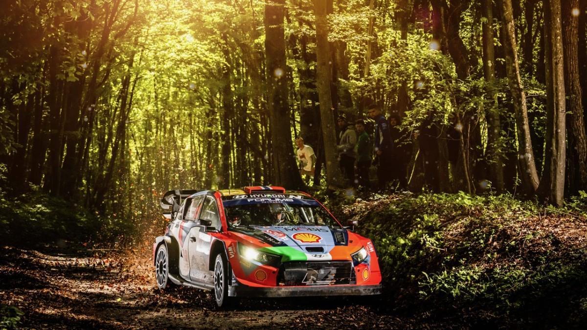 Neuville, durante el recorrido