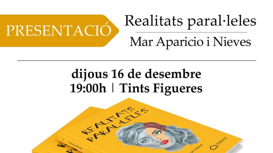 La presentació del llibre es celebrarà a la cafeteria Tints de Figueres a les 19.00 h