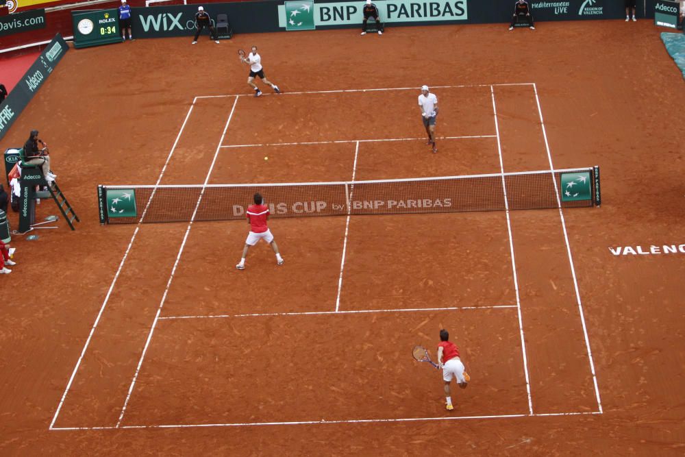 Partido de dobles España-Alemania