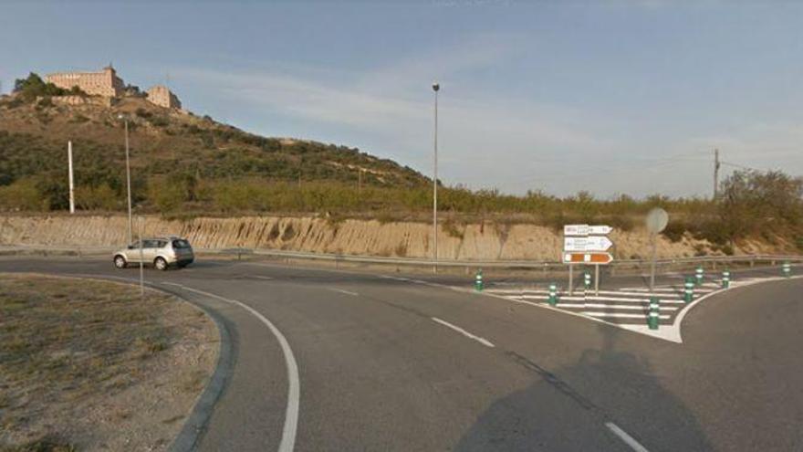 Cuatro heridos graves en un accidente en Barbastro