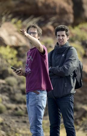 26/05/2018 TASARTICO, ALDEA DE SAN NICOLAS.  Apañada de cabras en la zona de Güi Güi, organizada por el Cabildo de Gran Canaria y  con la colaboración de distintos colectivos. FOTO: J. PÉREZ CURBELO  | 26/05/2018 | Fotógrafo: José Pérez Curbelo