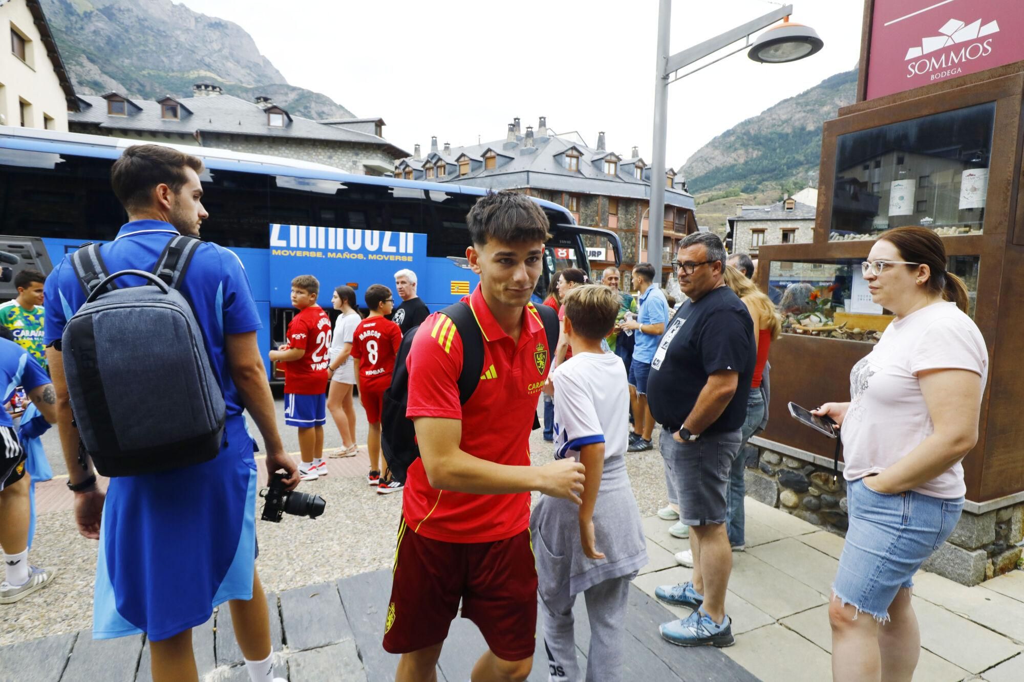 En imágenes | Pretemporada del Real Zaragoza en Benasque