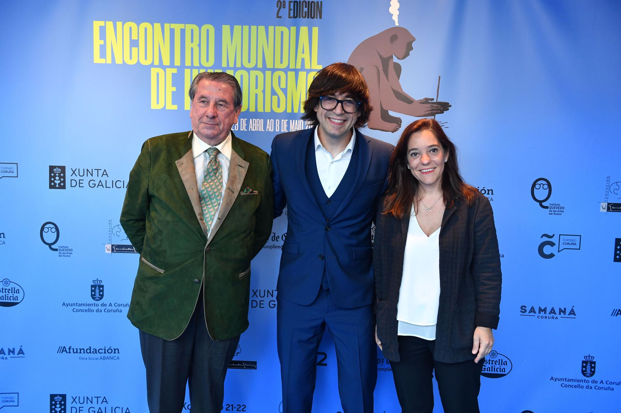 Último acto del Encuentro Mundial de Humorismo con el reconocimiento a Andreu Buenafuente
