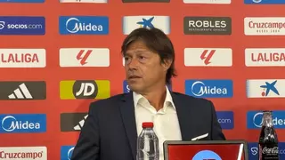 Almeyda: "Estoy convencido y por eso asumo el reto, sé donde vengo, jugué 12 años en Europa"