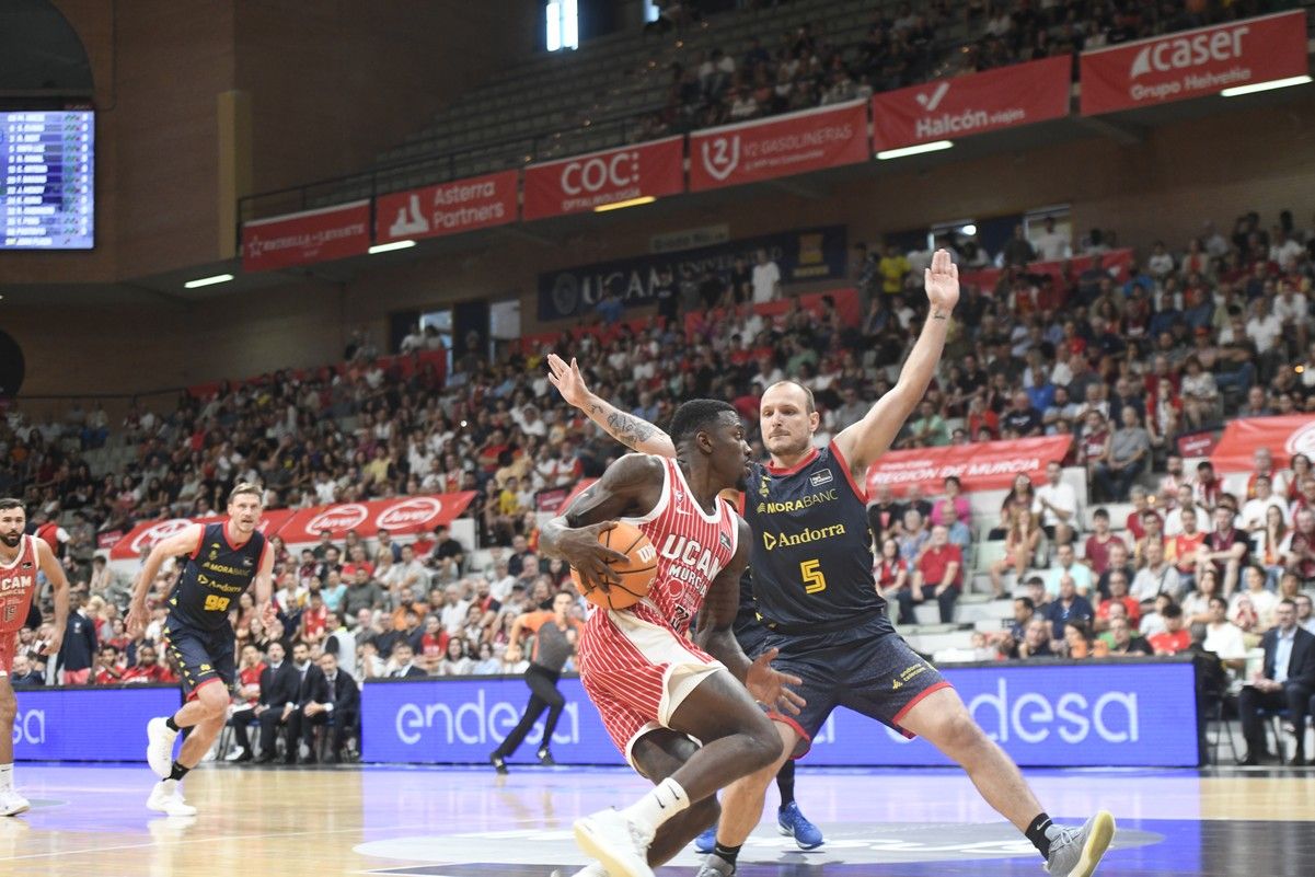 La aplastante victoria del UCAM Murcia ante el Andorra, en imágenes