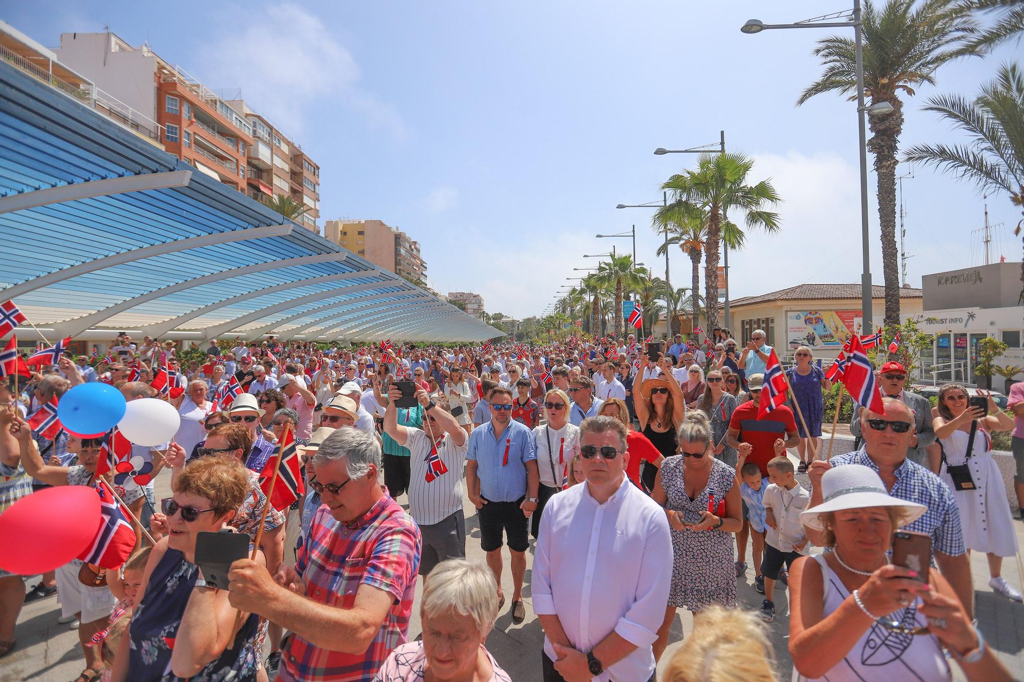 La comunidad noruega celebra su fiesta nacional en la Vega Baja