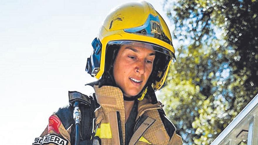 Stefania Brunazzi, la primera bombera que guanya la Vertical de Montserrat