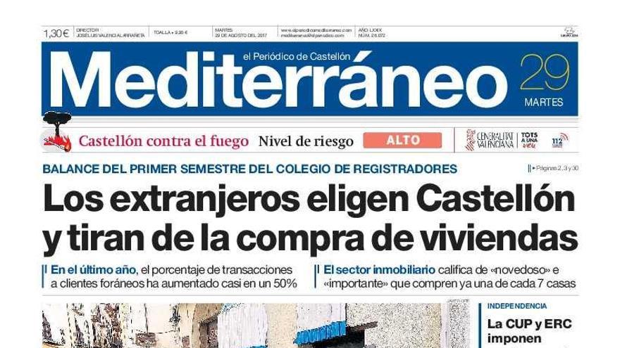 La portada del día.