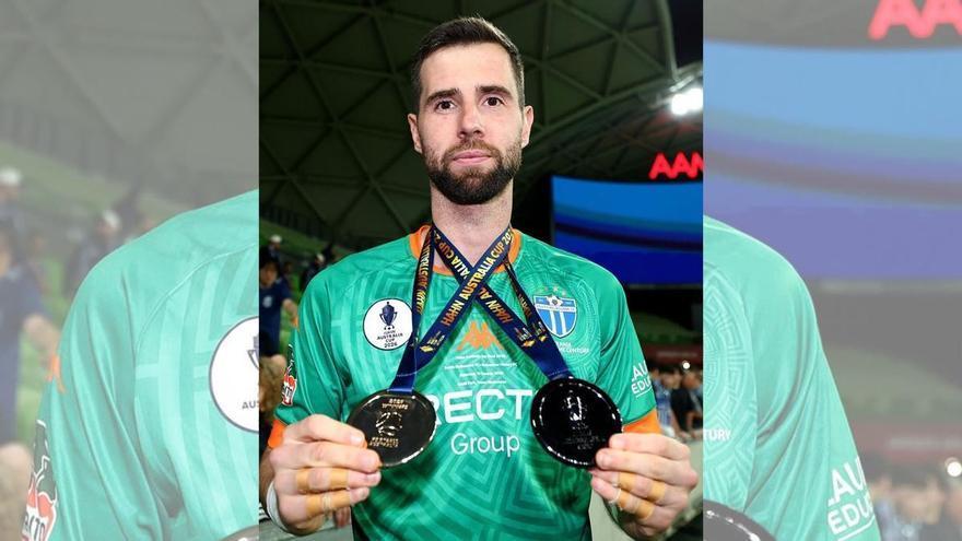 El portero formado en las inferiores del Real Zaragoza que triunfa en Australia: actuación decisiva en la final de Copa