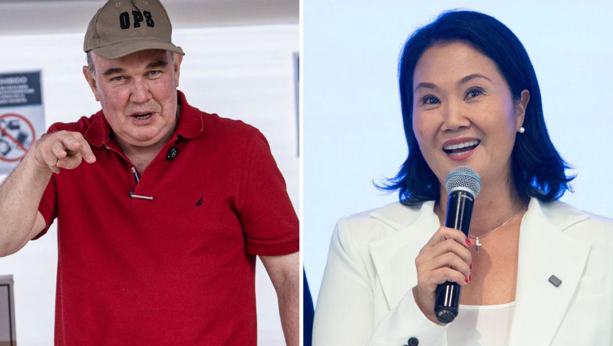 Rafael López Aliaga y Keiko Fujimori