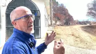 Pepe, el vecino que vio el inicio del incendio Las Peñas de Riglos: "El fuego vino hacia nosotros como un frente que arrasaba con todo"