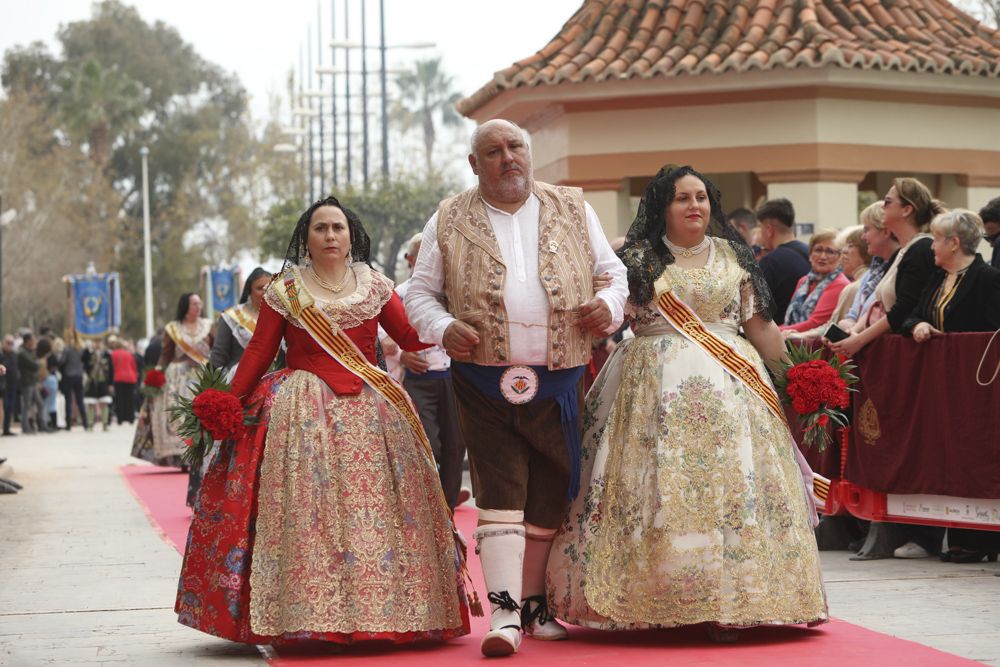 Los momentos más destacados de la Ofrenda en el Port de Sagunt