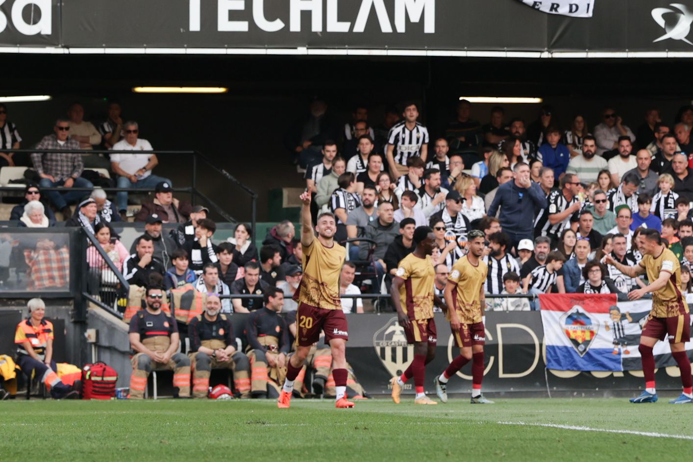 Castellón-Córdoba CF: las imágenes del partido en Castalia