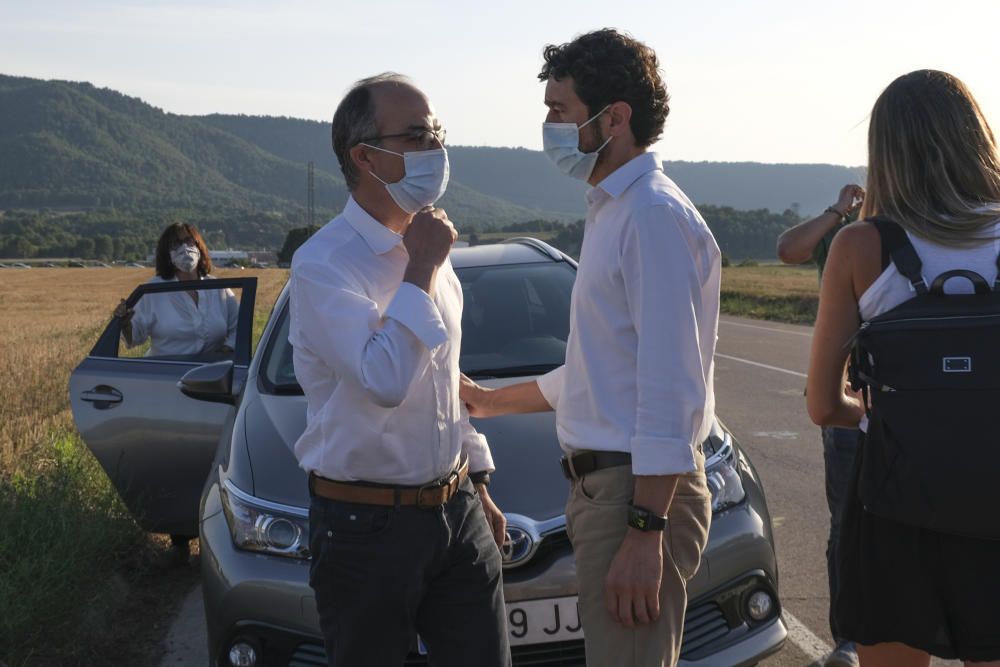 Els exconsellers Rull i Turull tornen a la presó de Lledoners