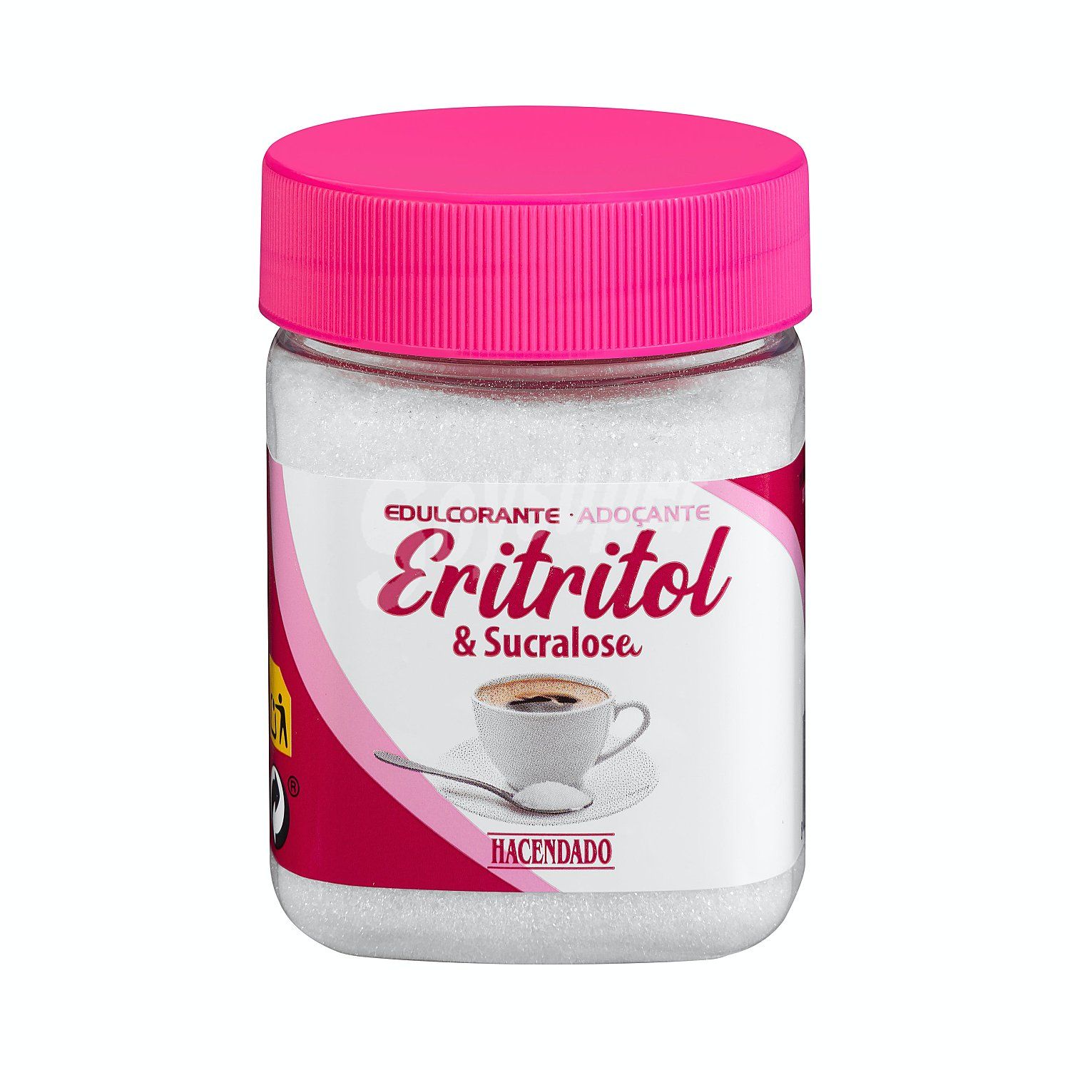 Edulcorante Eritritol y Sucralosa Hacendado