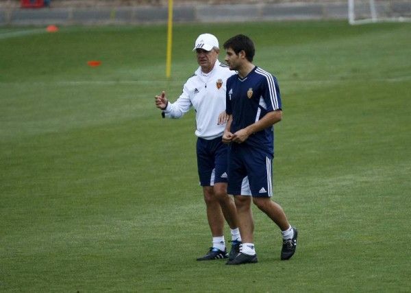 Entrenamiento del Real Zaragoza