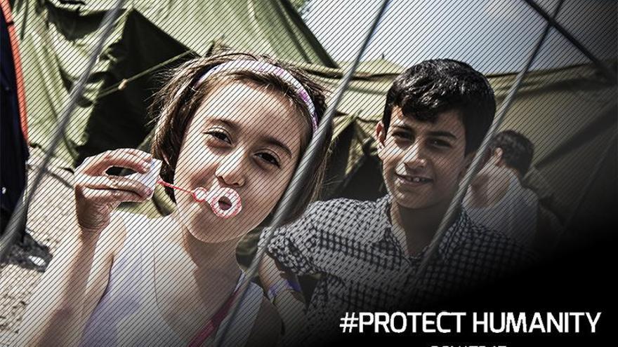 El CAI Zaragoza se suma a #ProtectHumanity para ayudar a los refugiados