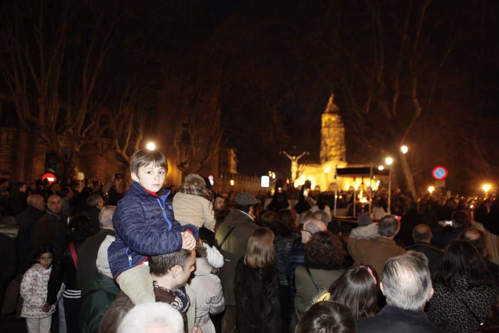 Procesión de Jueves Santo en Gijón